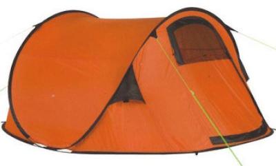 China 190T Polyester 3 Person Pop Up Camping Tent Custom Waterproof Outdoor 180X235X100CM for sale