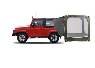 China Pop Up Outdoor Camping SUV Car Rear Tent 1500MM PU Coated 210T Polyester for sale