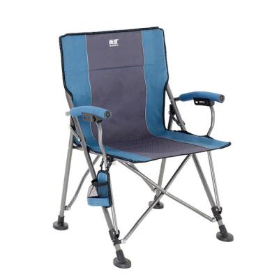 China Outdoor Portable High Density Polyester Folding Beach Lounge Chair 89*60*60CM for sale