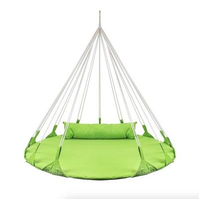 China Outdoor Leisure Portable Camping Oxford Swing Hanging Hammock For 2-Person 150*160CM à venda