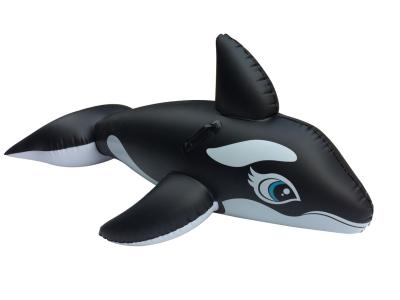 China El juguete inflado grande colorido de la piscina del diseño del delfín de la aduana del PVC de la natación del flotador inflable al aire libre del bebé relaja la cama de aire en venta