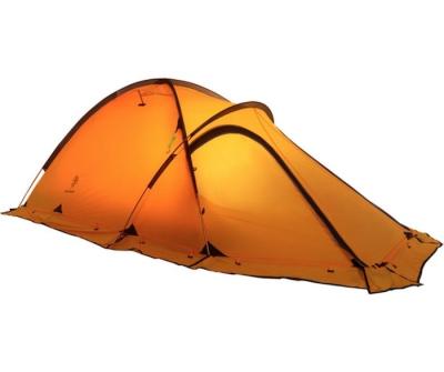 Chine Les tentes campantes extérieures confortables PU8000mm orange ont enduit l'auvent en aluminium en nylon de cadre de 360T Ripstop à vendre
