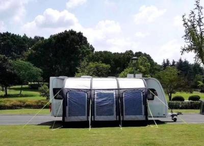 Cina PU3000 ha ricoperto tenda di pop-up di campeggio all'aperto di esplosione della tenda 190T dell'aria la grande in vendita