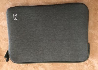 China Polycotton Green Laptop Bags 11.6 Inch For Women 5MM Memory Foam Nylon Zipper Closure for sale