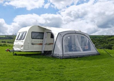 Chine Tente supérieure 350X250X240CM de Grey Oxford rv de tente de toit extérieur imperméable de PU3000MM à vendre