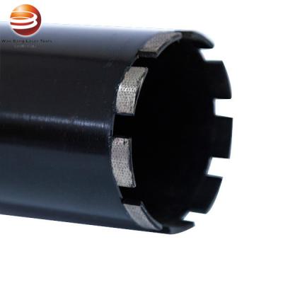 China Customized Length Even Distribution Wet Diamond Core Drill Bits for sale
