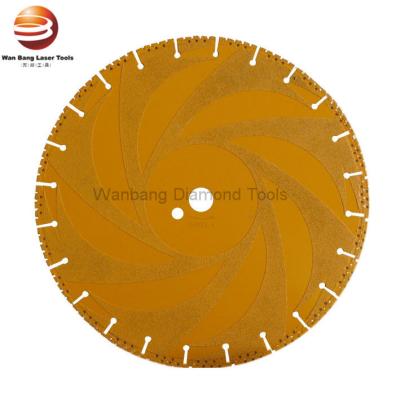 China Vacuum Brazed Diamond Concrete Saw Blade Electroplated for sale