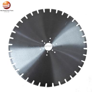 China 600mm Laser Welding Diamond Saw Blade for Reinforced Concrete Wall Cutting /Demolition for sale