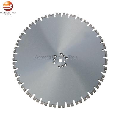 China 600mm Diamond Wall Saw Blades For Reinforced Concrete Construction Demolition for sale