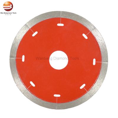 China Hoja de sierra circular sinterizada presionada caliente 105m m para el mármol en venta