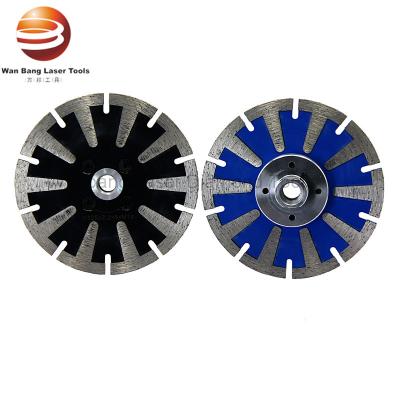 China 125mm Sintered T Segment Turbo Saw Blade With Deep Protective Teeth for sale