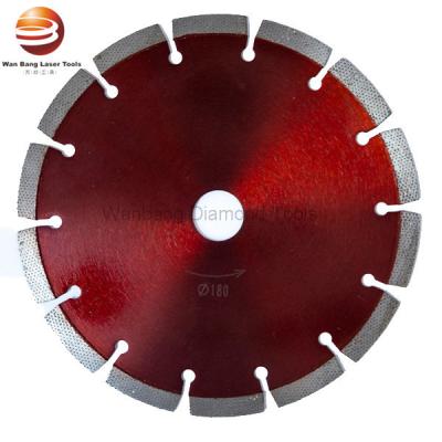 China 7inch 180mm Laser Welded Even Distributed Diamond Saw Blade For General Purpose for sale