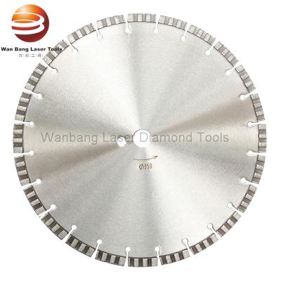 China ISO 350mm Even Distribution Diamond Turbo Segmented Saw Blade For General Buildings for sale