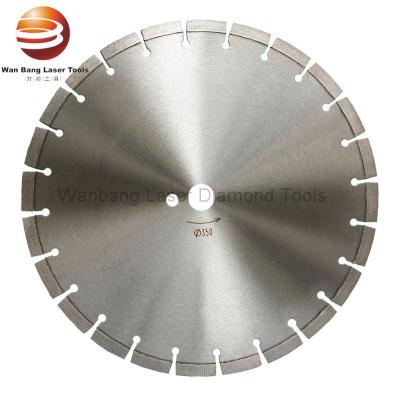 China Factory supplied 350mm Even Distributed Diamond Flat Segmented Saw Blade for General for sale