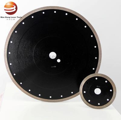 China 9 inch Hot Pressed Diamond Circular Saw Wheel for Ceramic Tiles Brick Fast Cutting for sale