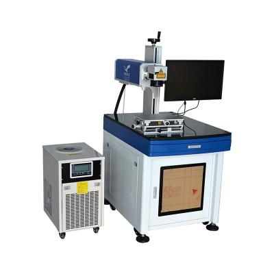 China Stable 5W 10W Ultraviolet Laser Marker , Water Cooling UV Etching Machine en venta