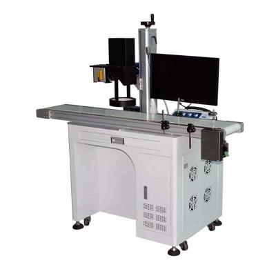 China Stable Air Cooling Fiber Marking Laser , Visual Positioning Laser Marking Device for sale