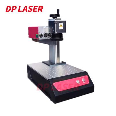 China Portable Mini Laser Marking Machine 5W 7W 10W For Crystal Glass en venta