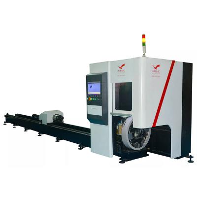 China Durable CNC Laser Cutting Machine Automatic 1500W With Pipe Rotary Te koop