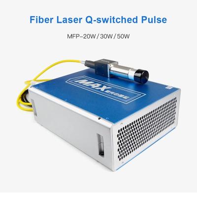 China Q Switch Pulsed Fiber Laser Power Source , Stable Laser Cutting Machine Spare Parts Te koop