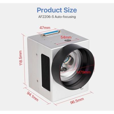 Chine Grande vitesse automatique de tête de balayage de Galvo de foyer multifonctionnelle pour la machine de gravure de laser à vendre