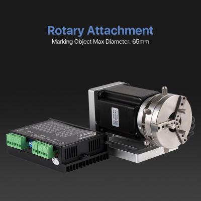 China Durable CNC Laser Spare Parts Rotary Axis Diameter 65mm With Drive for sale