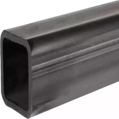 China Tubería de acero de la casilla negra 4 pulgadas 5 pulgadas tubo galvanizado 6 pulgadas para el invernadero en venta