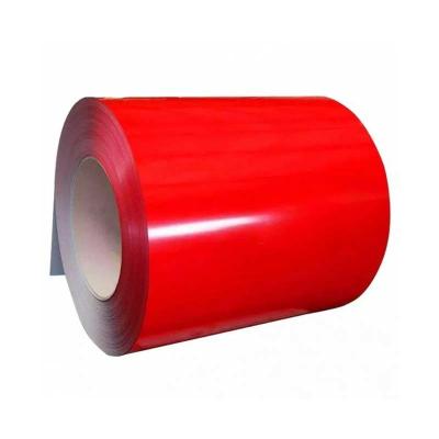 中国 赤い色の塗装済み溶融亜鉛めっき鋼コイル 販売のため
