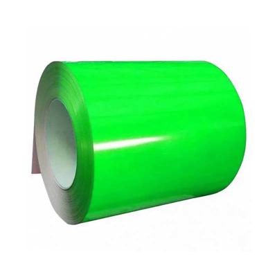 China Green Color Prepainted Galvanized Steel Coil for sale