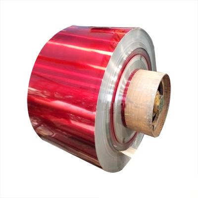 China El fabricante proporciona una bobina de tira de acero inoxidable de color de 200 mm en venta