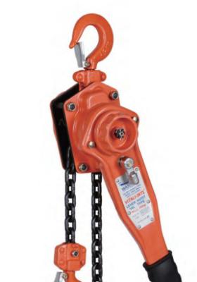 China Nylon / Rubber Wheels Steel Block And Tackle Hoists For Lifting And Hoisting Te koop