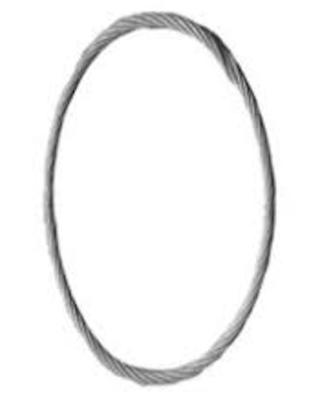China o estilingue infinito da corda de fio de 15mm, 5:1 cabografa o estilingue colocado do ilhó à venda