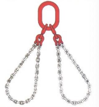China High Strength Alloy Steel Lifting Chain Sling , 12mm Grade 80 Chains for sale