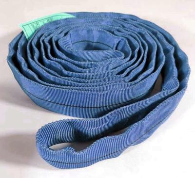 China 16 Tonne 4 Meters 240mm Polyester Webbing Sling for sale