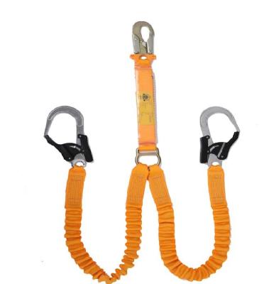China Twin Tailed Full Body Safety Harness With Shock Absorber for sale
