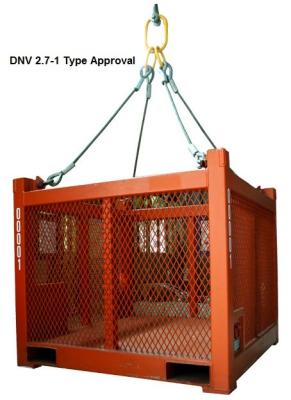 China 8 Tonne DNV 2.7-1 Wire Rope Sling Assembly , 4 Leg Wire Rope Sling for sale