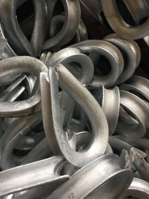 中国 2-1/4」穏やかな鋼鉄頑丈なワイヤー ロープの指ぬき 販売のため