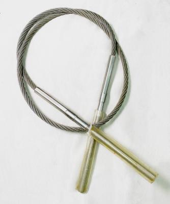 China ASME B30.9 parafuso prisioneiro rosqueado da corda de fio de 2 polegadas, parafuso prisioneiro terminal rosqueado à venda