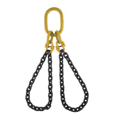 China High Strength Alloy Steel 14mm 2 Leg Lifting Chains for sale
