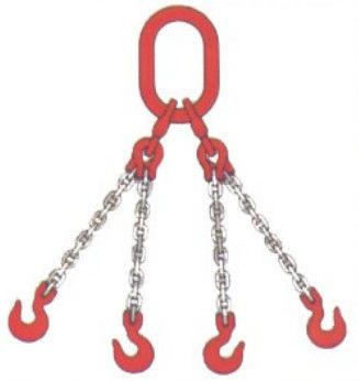 China 6mm G80 Lifting Chain Sling , Alloy Steel Chain Grade 80 for sale