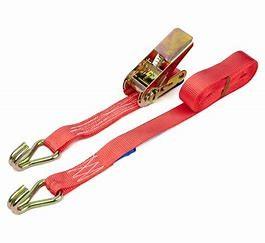 China 4000KG PVC Vinyl Coated Industrial Ratchet Tie Down Straps For Fastening Loads for sale