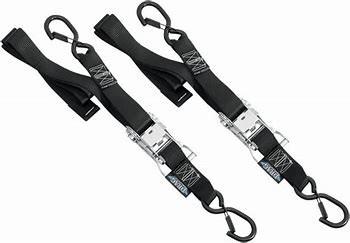 China 2200lb J Hook Self Tightening Ratchet Straps , Retractable Cargo Straps for sale