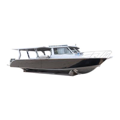 China Leisure 11m luxury aluminum yacht center console charter fishing boat for sale for sale
