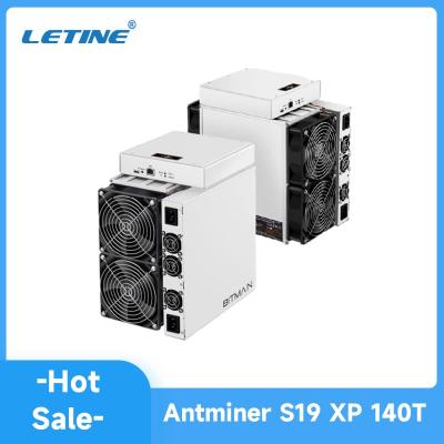 China Letine 141Th 3010W Asic Bitmain Antminer S19 XP SHA-256 Algorithm Bitmain Asic Antminer for sale