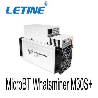 China 3400W M30S+ 100T MicroBT Whatsminer 155x225x425mm for sale
