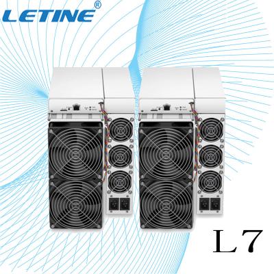 China Bitmain Antminer L7 9.5Gh Antminer L7 9160mh Doge LTC Mining Machine 3425W Scrypt Antminer L7 Scrypt Miner for sale