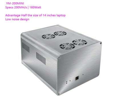中国 YM-200MINI 200MH 180Wattの低雑音の設計ETH等blockchain抗夫 販売のため