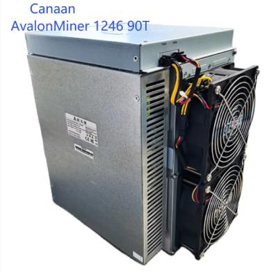China A1246 90T BTC Asic Miner Canaan Avalon 1246 90T 16 Nm Size Chip for sale
