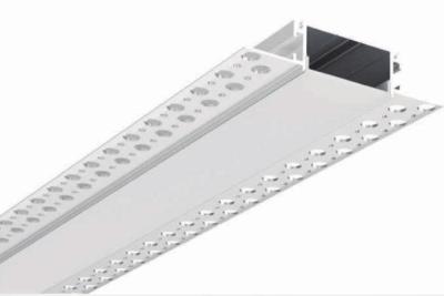 China Profil LED de alumínio embocado em gesso de 48x19 mm para iluminação arquitetônica à venda