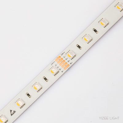 China RGBW RGB Led Strip Lights SMD5050 24V 60 LEDs/m LED Rope Light for sale